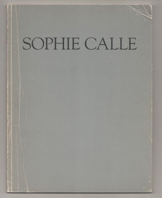Item #194451 Sophie Calle : A Survey. Deborah - Sophie Calle IRMAS