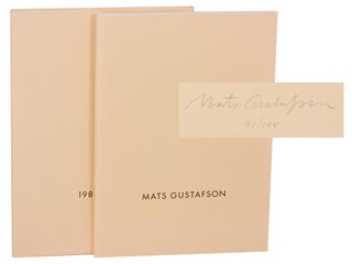 Item #194502 Mats Gustafson 1989-2001. Mats GUSTAFSON, Berndt Arell, Glenn O'Brien