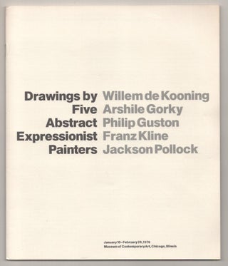 Item #194547 Drawings by Five Abstract Expressionist Painters. Eila KOKKINEN, Franz Kline,...
