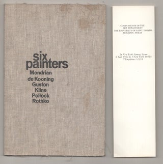 Item #194572 Six Painters: Mondrian, Guston, Kline, De Kooning, Pollock, Rothko. Piet...