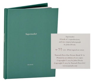 Item #194663 One Picture Book: Supermarket (Signed Limited Edition). John DIVOLA