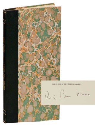 Item #194765 Chief Joseph Of The Nez Perce (Signed Limited Edition). Robert Penn WARREN