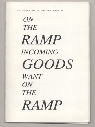 Item #194803 On The Ramp Incoming Goods Want on the Ramp. Chris SULLIVAN