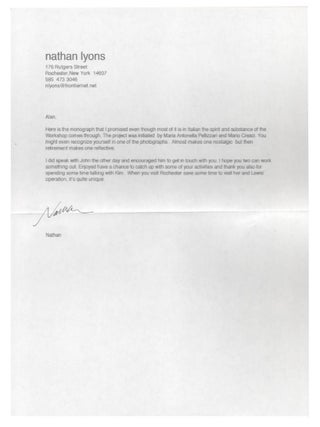 L'Officina di Nathan Lyons: Visual Studies Workshop, Rochester, New York, 1969-1999