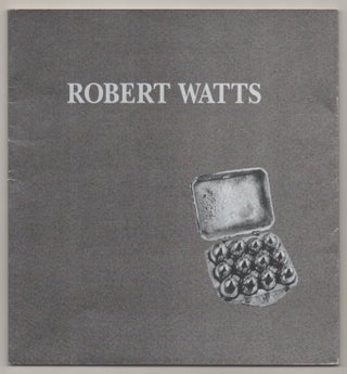 Item #194970 Robert Watts. Robert WATTS, Benjamin H. D. Buchloh