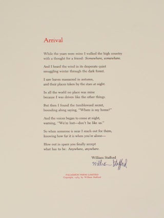 Northern Lights (Signed Broadsides)