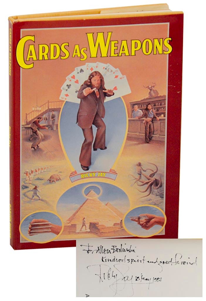 Cards as Weapons Signed First Edition | Ricky JAY