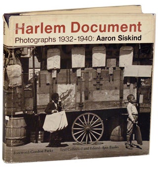 Item #195077 Harlem Document Photographs 1932-1940. Aaron SISKIND