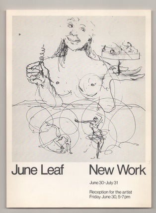 Item #195085 June Leaf: New Work. June LEAF