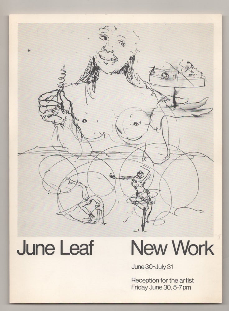Item #195085 June Leaf: New Work. June LEAF.