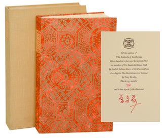 Item #195155 The Analects of Confucius (Signed Limited Edition). CONFUCIUS, Tseng Yu-Ho