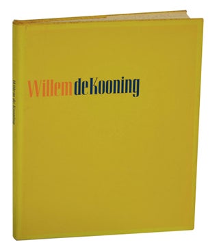 Item #195235 Willem de Kooning. Thomas B. HESS, Willem de Kooning
