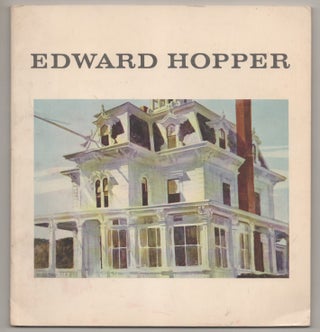 Item #195424 Edward Hopper. Lloyd GOODRICH, Edward Hopper