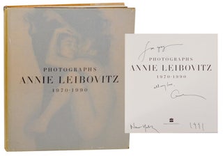 Item #195596 Photographs 1970 - 1990 (Signed First Edition). Annie LEIBOVITZ, Ingrid Sischy