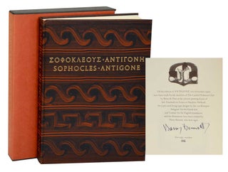 Item #195680 Antigone (Signed Limited Edition). SOPHOCLES, Harry Bennett