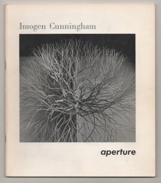 Item #195851 Aperture 11:4 - Imogen Cunningham. Minor WHITE, Imogen Cunningham
