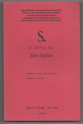 Item #195866 S. (Uncorrected Proof). John UPDIKE