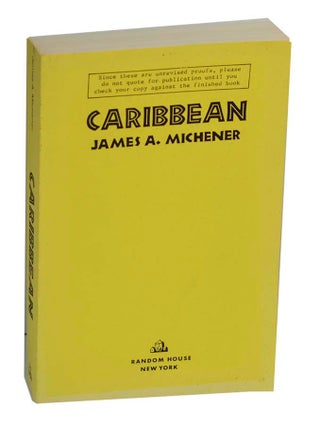 Item #195925 Caribbean. James A. MICHENER