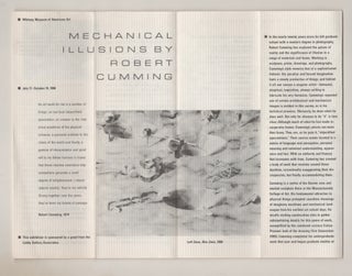 Item #196218 Mechanical Illusions by Robert Cumming. Robert CUMMING, Richard Armstrong