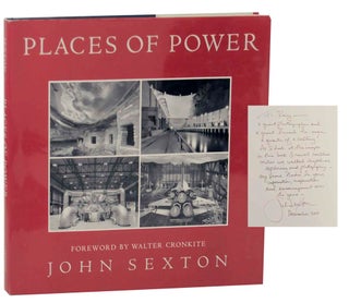 Item #196278 Places of Power: The Aesthetics of Technology (Signed First Edition). John...
