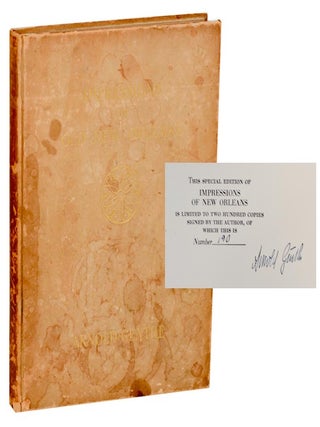 Item #196283 Impressions of Old New Orleans (Signed Limited Edition). Arnold GENTHE