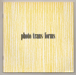 Item #196339 Photo/Trans/Forms. Judith GOLDEN, Joanne Leonard, Louise E. Katzman