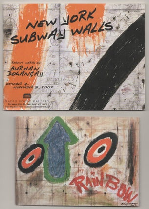 Item #196417 New York Subway Walls: Recent Works by Burhan Dogancay. Burhan DOGANCAY, Thomas...