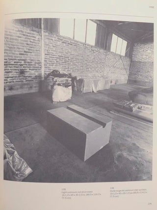Donald Judd: Catalogue Raisonne of Paintings, Objects and Wood-Blocks 1960-1974
