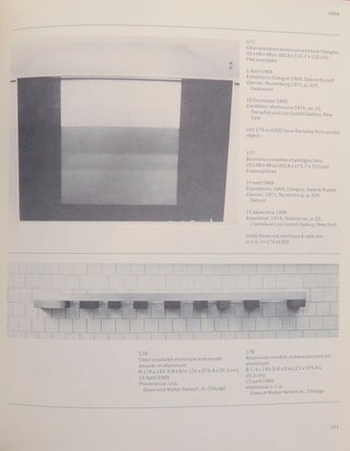 Donald Judd: Catalogue Raisonne of Paintings, Objects and Wood-Blocks 1960-1974