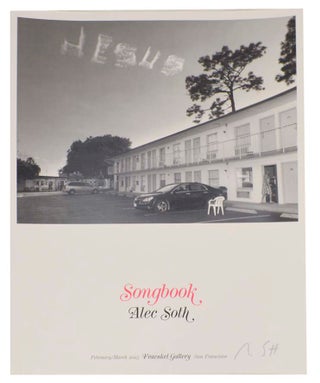 Item #196514 Songbook (Signed Poster). Alec SOTH