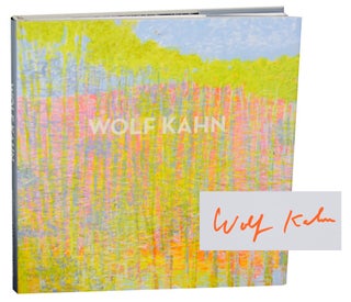 Item #196516 Wolf Kahn (Signed First Edition). Wolf KAHN, William C. Agee