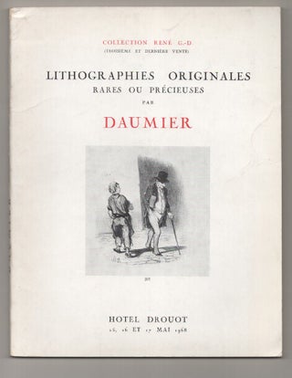 Item #196545 Lithographies Originales Rares Ou Precieuses Par Daumier. Honore DAUMIER