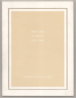 Item #196799 John Cage: Etchings 1978 - 1982. John CAGE