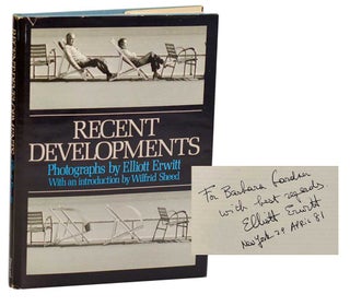 Item #196958 Recent Developments (Signed First Edition). Elliott ERWITT