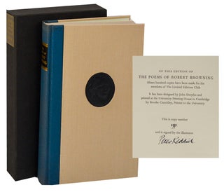 Item #197089 The Poems of Robert Browning (Signed Limited Edition). Robert BROWNING, C. Day...