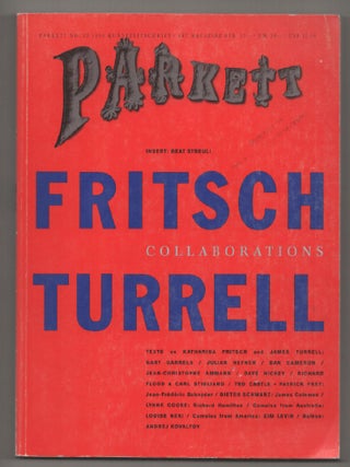 Item #197404 Parkett 25. Bice CURIGER, James Turrell Katharina Fritsch