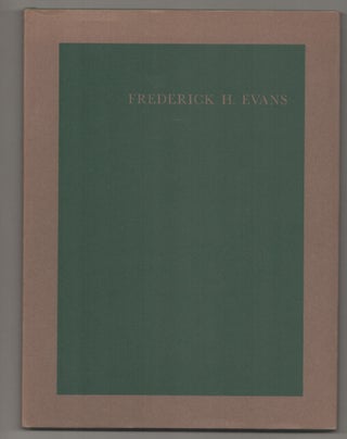 Item #197455 Frederick H. Evans. Frederick H. EVANS, Beaumont Newhall