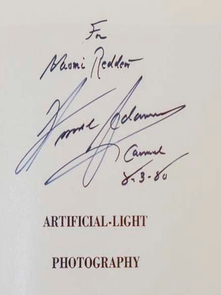 Artificial-Light Photography (Signed)