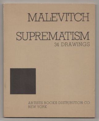Item #197640 Suprematism 34 Drawings. Kazimir MALEVITCH, J C. Marcade