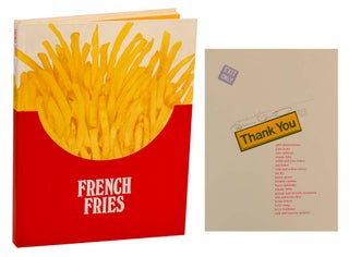 Item #197745 French Fries (Signed Limited Edition). Dennis BERNSTEIN, Warren Lehrer