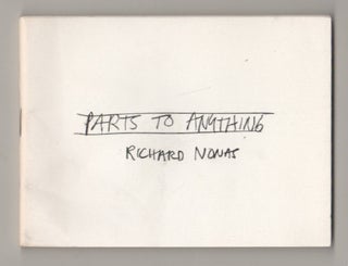 Item #198249 Parts to Anything. Richard NONAS