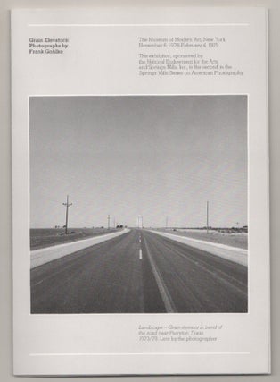 Item #198252 Grain Elevators: Photographs by Frank Gohlke. Frank GOHLKE, Peter G. Scotese