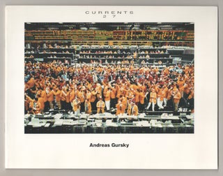 Item #198419 Andreas Gursky: Currents 27. Andreas GURSKY, Tom Bamberger