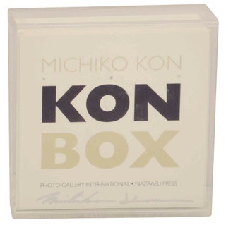 Item #198574 Kon Box (Signed First Edition). Michiko KON, Peter C. Bunnell, Kohtaro Iizawa