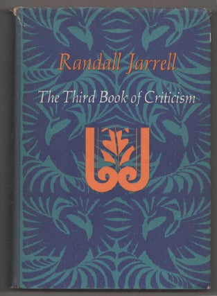 Item #198642 The Third Book of Criticism. Randall JARRELL