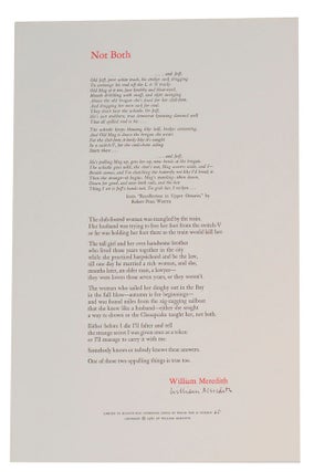 For Robert Penn Warren 24.IV.80