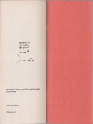 Mir Poets Twenty: Three Poems (Signed Limited Edition)