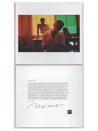 Item #198807 Grenada 1979 (Signed Photograph). Alex WEBB