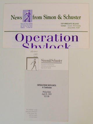 Operation Shylock: A Confession (Signed First Edition)