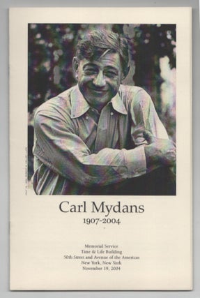 Item #199404 Carl Mydans 1907 - 2004. Carl MYDANS